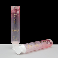 Vente en gros impression personnalisée LOGO Tube en PE transparent impression offset 10ml-300ml Tube d'emballage de dentifrice extrudé vide