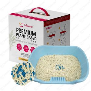 Produit le plus populaire et le plus récent : Litière pour chat en tofu, 99 % sans poussière, hautement absorbante, à forte agglomération, pour le suivi de la santé des chats - Product Image 1