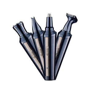 4 Trong 1 Tùy Chỉnh Đầu Khác Nhau Xách Tay Dao Cạo Điện Có Thể Sạc Lại Không Thấm Nước Có Thể Giặt Điện Mũi Râu Mặt Tóc Máy Cạo Râu - Product Image 2