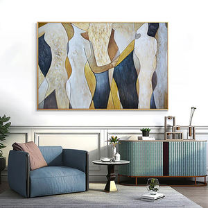 Pintura Moderna de Luxo em Natureza Morta, Feita à Mão, Arte de Parede Abstrata em Lona para Sala de Estar, Decoração de Casa, Pintura a Óleo Abstrata de Alto Padrão - Product Image 3