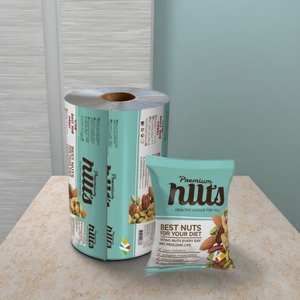 Custom Logo Printed Food Grade <b>Plastic</b> Film Roll OPP/CPP Shrink Sleeve Snack Potato Chips <b>Wrap</b> for Packaging Sugar Cookie OEM - Product Image 1