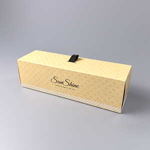 SunShine Rigid Paper <b>Box</b> Rectangle Ivory Board With Handle Four-Color Printing <b>Gift</b> Craft Packaging - Product Image 1
