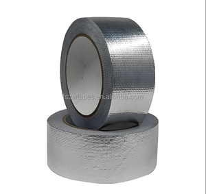 Cinta de Fibra de Vidrio con Lámina de Aluminio para Reparación de Aislamiento de Tuberías y Suelos, Precio de Fábrica - Product Image 4