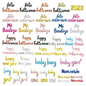 Globos de Letras en Español e Inglés de 16 Pulgadas con Diseño Múltiple, Globos de Letras de Aluminio para Cumpleaños de Bebés, Día de San Valentín, Decoración de Fiestas - Product Image 3
