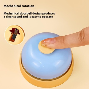 Timbre de plástico para mascotas al por mayor, dispositivo de entrenamiento para llamadas y comidas para perros con juguete educativo para gatos, timbre para mascotas, suministros para mascotas - Product Image 4