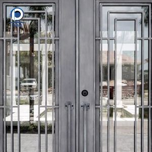 Portes <span class=keywords><strong>d</strong></span>'<span class=keywords><strong>entrée</strong></span> modernes et élégantes à <span class=keywords><strong>prix</strong></span> avantageux, portes de villa haute <span class=keywords><strong>sécurité</strong></span> thermolaquées, meilleures portes de <span class=keywords><strong>sécurité</strong></span> en fer forgé sur mesure - Product Image 2