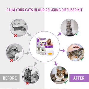 Diffuseur de phéromones pour chat domestique Produit pour animaux de compagnie de qualité supérieure pour le confort et la relaxation des félins - Product Image 6