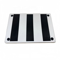 Ruban adhésif antidérapant de qualité supérieure, résistant, non abrasif, noir, imperméable, caoutchouté, 48 mm x 50 m, pour les maisons et les bureaux