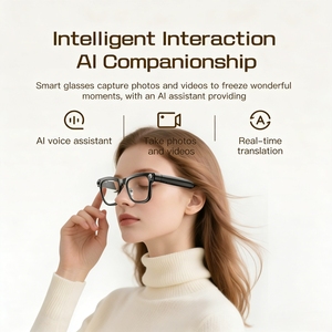 Gafas Inteligentes para Exteriores con Cámara HD Bluetooth, Gafas Inteligentes con IA <span class=keywords><strong>de</strong></span> 8MP 1080P, Traducción WiFi, Resistentes al Agua IP65, 300mAh, Anti-Luz Azul - Product Image 2