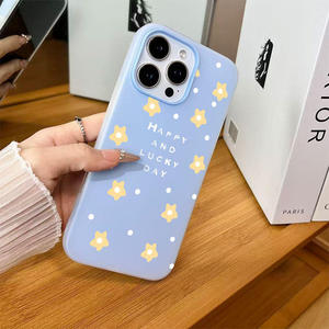 Custodia per telefono 2 in 1 Candy Flower per iPhone 17 16 15 14 13 12 11 Pro Max XS <span class=keywords><strong>XR</strong></span> 17 Air, <span class=keywords><strong>Cover</strong></span> Morbida Opaca Antiurto 2in1 - Product Image 5