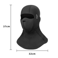 Pasamontañas Magnético de Protección Facial Personalizado, Pasamontañas Grueso de Terciopelo para Motocicleta, Venta al por Mayor de Fábrica, Máscara Cortavientos para Ciclismo al Aire Libre