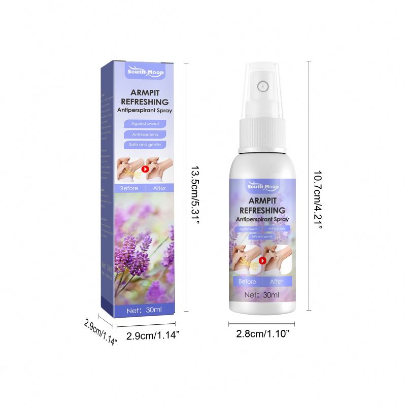 Популярный на Amazon Лавандовый дезодорант спрей от пота спрей для удаления запаха на теле антиперспиранты для дезодорантов спрей