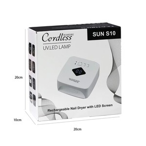 Lámpara de Uñas <span class=keywords><strong>UV</strong></span> LED Profesional Recargable Inalámbrica de 120W, Nueva Llegada 2026, con Sensor Automático, <span class=keywords><strong>para</strong></span> Secado de Esmalte en Gel, Uso en Salón y Hogar, SUN S10 - Product Image 5