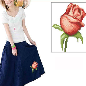 Tissu de <span class=keywords><strong>toile</strong></span> soluble dans l'eau, tissu <span class=keywords><strong>Aida</strong></span> de 14 fils, <span class=keywords><strong>toile</strong></span> de point de croix soluble dans l'eau, disparaître dans l'eau accessoires de broderie bricolage - Product Image 5