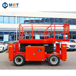 मोबाइल कैंची लिफ्ट हाइड्रोलिक प्लेटफॉर्म निर्माण इलेक्ट्रिक लिफ्ट पोर्टेबल फ्रेट लिफ्ट - Product Image 5