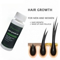 Meilleure Huile Capillaire Personnalisée 60ml à Base de Plantes pour une Croissance Rapide, Sérum Nourrissant et Réparateur pour Cheveux Secs Hommes et Femmes, Traitement Naturel à Domicile