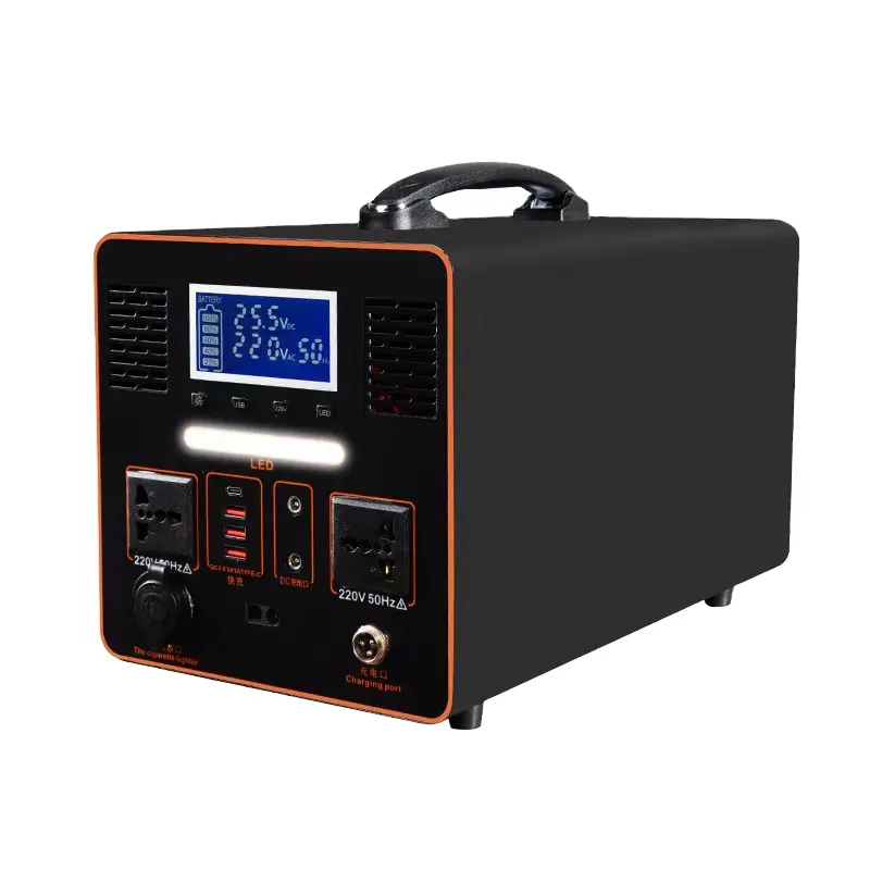 LANY Outdoor Portable Power Station 200W 500W 1200W Lifepo4 Lithium Generator Power Banks Solar Energy Systems Generator