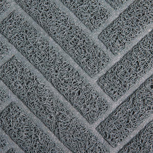 Tapis pour animaux de compagnie en PVC moderne rayé, doux, écologique, durable, bol pour chien, litière pour chat, nourriture, alimentation, voyage, antidérapant, lavable à la main - Product Image 3