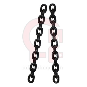 Cadena <span class=keywords><strong>de</strong></span> Elevación Galvanizada HLM Super Supplier G80 <span class=keywords><strong>de</strong></span> 8 mm, <span class=keywords><strong>de</strong></span> Acero Aleado Autocoloreado/Negro <span class=keywords><strong>para</strong></span> Elevación y Aparejos Industriales - Product Image 4