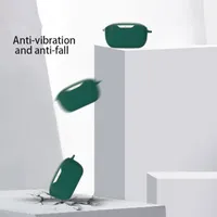 Étui pour écouteurs Dsty Wave Buds 2 - Couleur unie, silicone souple antichoc avec emballage
