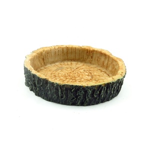 Vente en gros de récipient pour reptiles bol en résine pour reptiles plate-forme de réservoir pour reptiles décor bol pour dragon barbu gecko - Product Image 6