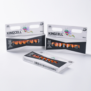 KINGCELL fabbrica personalizzata direttamente LR6 dimensioni 1.5 <span class=keywords><strong>Volt</strong></span> industriali <span class=keywords><strong>AA</strong></span> LR6 <span class=keywords><strong>batterie</strong></span> alcaline - Product Image 4
