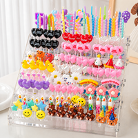 Bougies d'anniversaire colorées et mignonnes en forme de dessins animés, formes variées (cœur, animal, fleur, visage souriant) pour décorations de gâteaux d'enfants