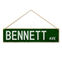 Plaque murale en bois MDF écologique personnalisée, vente en gros d'usine, 10x40cm, décoration intérieure