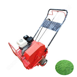 Moteur de jardinage à essence Perçage de trous Machine à perforer les trous de jardin Aérateur de pelouse et de cour réglable en hauteur - Product Image 4