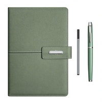 Ensemble de papeterie promotionnel Imaiwill A5, carnet à couverture en cuir, stylo pour cadeaux personnels, cadeaux d'affaires, cadeaux de salon professionnel