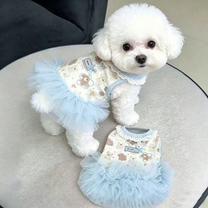 Robe bouffante en tulle style princesse d'été avec imprimé dessin animé mignon en peluche <span class=keywords><strong>pour</strong></span> chiens de compagnie - Product Image 3