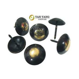 Yanyang家具ハードウェア工場価格eyecatスタイルアンティーク鉄張りソファ釘11mm装飾家具椅子釘