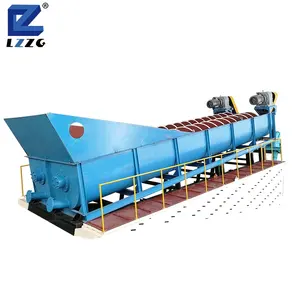 Screwing Sand Washing Equipment China No.1 Brand LZZG High Cleaning Efficiency Mining Screw Sand Gravel Washer Machine Sand Washing Equipment