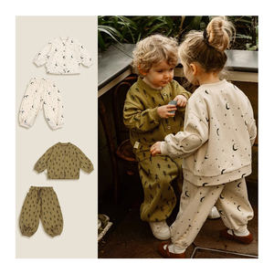 Nordic Style Class a Clothing Cotton Kids <strong>Sets</strong> Two Piece Custom Unisex Boy Girl Toddler <strong>Baby</strong> Sweatsuits Tracksuit <strong>Sets</strong> - Product Image 1