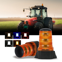 ECE 12 24 V LED Autodach-Flash-Beacon Licht Kranmaschine Strahllicht starkes magnetisches schraubmontage-Warnlicht