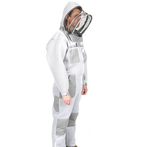 Ropa de Apicultura Transpirable con Diseño de Traje Completo y Material Cómodo para el Trabajo Diario, Traje de Apicultura Directo de Fábrica - Product Image 3