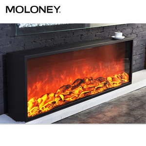 60 "Diseño personalizado Clásico Fuego Cambio de colores Led Tecnología de fuego Decoración barata Llama Chimenea eléctrica - Product Image 3