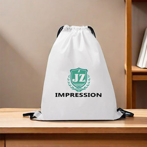 Trọng lượng nhẹ Polyester thể thao ba lô với dây kéo túi biểu tượng tùy chỉnh mới gấp phong cách vẽ chuỗi Túi - Product Image 6