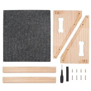 Precio de Fábrica OEM, Rampa Portátil Antideslizante para Perros, Escalones para Perros, Rampa de Madera para Mascotas para Subir <span class=keywords><strong>Escaleras</strong></span> - Product Image 3