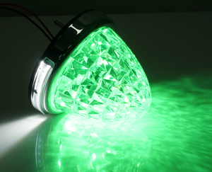 Đèn Tín Hiệu Xe Tải Ô Tô Đèn Đất Đèn Led Xe Tải Màu Vàng + Trắng Đèn Báo Hai Bên - Product Image 2