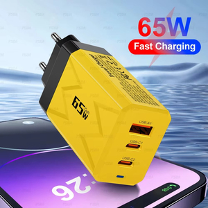 <span class=keywords><strong>Cargador</strong></span> USB <span class=keywords><strong>de</strong></span> 65W PD QC 3,0 Tipo-C <span class=keywords><strong>de</strong></span> carga rápida Adaptador <span class=keywords><strong>de</strong></span> cargadores <span class=keywords><strong>de</strong></span> teléfono móvil para computadora portátil iPhone <span class=keywords><strong>Xiaomi</strong></span> <span class=keywords><strong>Redmi</strong></span> Samsung Huawei - Product Image 2