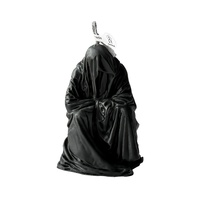 Ensemble de 6 décorations créatives faites à la main pour Halloween et Pâques : Épée sans visage à cape noire et Squelette parfumé pour les fêtes