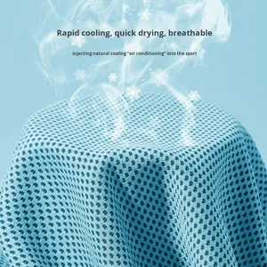 Biểu Tượng Tùy Chỉnh Hình Vuông Mồ Hôi Hấp Thụ Các Tính NĂNG Nhanh Chóng Khô Tập Thể Dục Băng Lụa Làm Mát Thể Thao Khăn Cho Phòng Tập Thể Dục Tập Thể Dục - Product Image 2