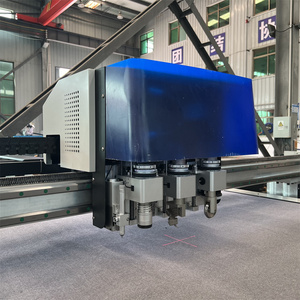 Çoklu katmanlar üzerinde hassas kesim için yüksek hızlı mil ile Utools profesyonel salınan bıçak <span class=keywords><strong>CNC</strong></span> kesme makinesi - Product Image 2