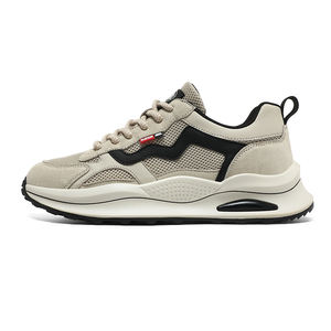 2024 <span class=keywords><strong>zapatillas</strong></span> de deporte transpirables cómodas personalizadas para hombres gran oferta zapatos para caminar personalizados malla superior de moda Primavera otoño antideslizante - Product Image 5