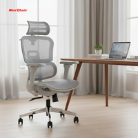 Meilleur dossier réglable rotatif ergonomique entièrement en maille pivotant ordinateur de travail de bureau 6D accoudoir chaise de bureau de direction de jeu