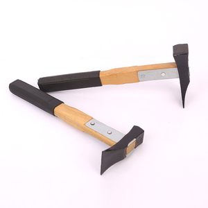 Venta al por mayor cincel reforzado y hachas mangos de madera varios tamaños herramientas de construcción-palas planas cabezas cuadradas cinceles de martillo - Product Image 3