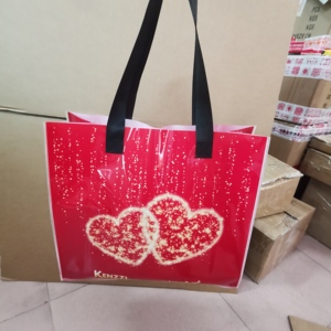 กระเป๋าถือ PVC แบบใสกันน้ำ ทนทาน สั่งทำได้ ขายดี กระเป๋าสะพายไหล่แบบเจลลี่  กระเป๋าช้อปปิ้ง PVC โฮโลแกรม สั่งทำได้ - Product Image 2