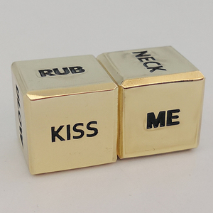 <span class=keywords><strong>Dados</strong></span> de Juego de Amor Brillantes de Alta Calidad, <span class=keywords><strong>Dados</strong></span> de <span class=keywords><strong>Posiciones</strong></span> <span class=keywords><strong>Sexuales</strong></span> para Parejas, Logotipo Personalizable, Hechos de Aleación de Zinc - Product Image 6