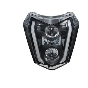 Accesorios modificados para motocicleta KTM faro universal todoterreno para motocicleta LED tipo 3 lámpara de Marcha 2 faro para KTM EXC SX